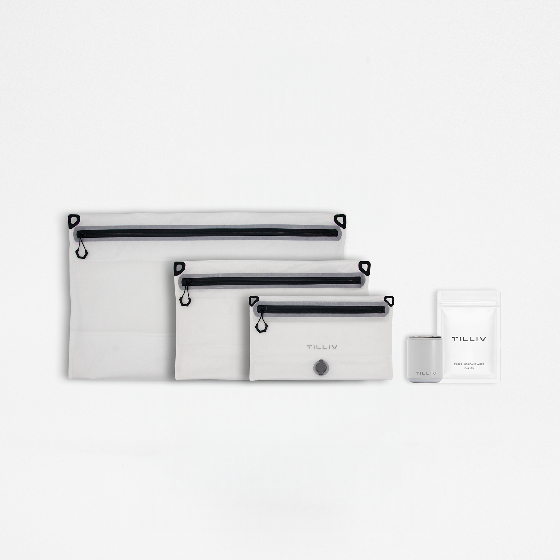 Starter Pack | Vacuum Bags with Pump & Zipper Lubricant Wipes