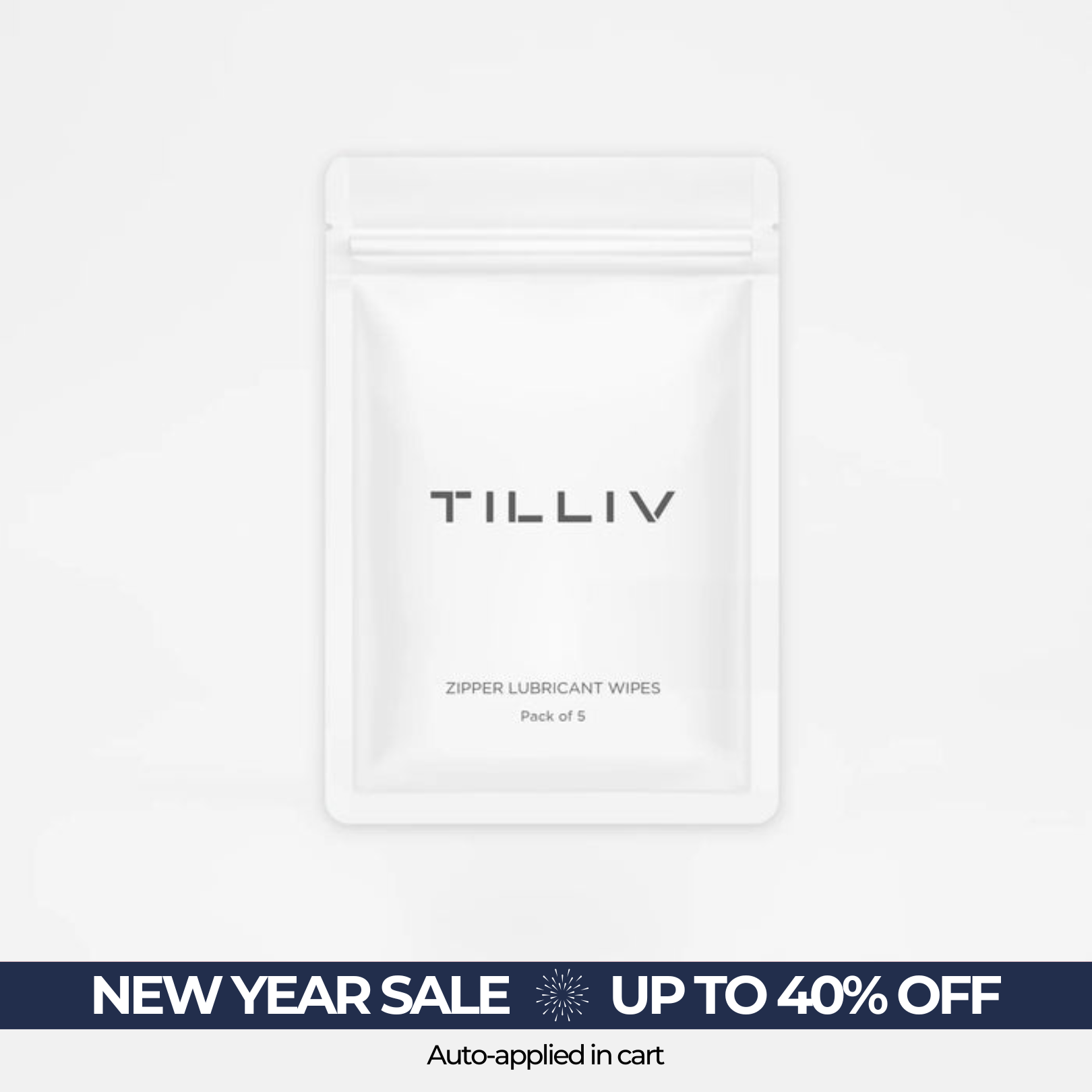 TILLIV Zipper Lubricant Wipes