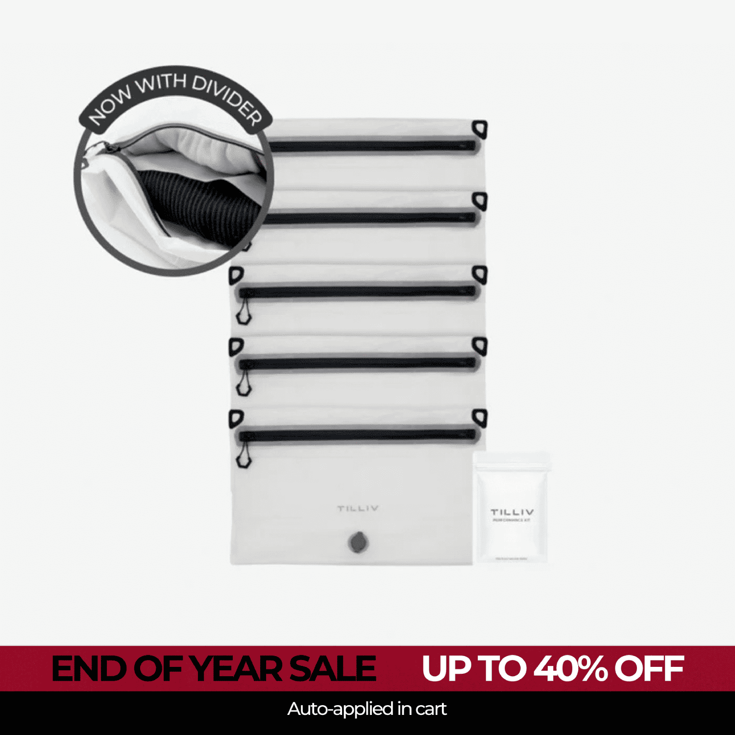 Set of 5 - Compak Medium with Divider