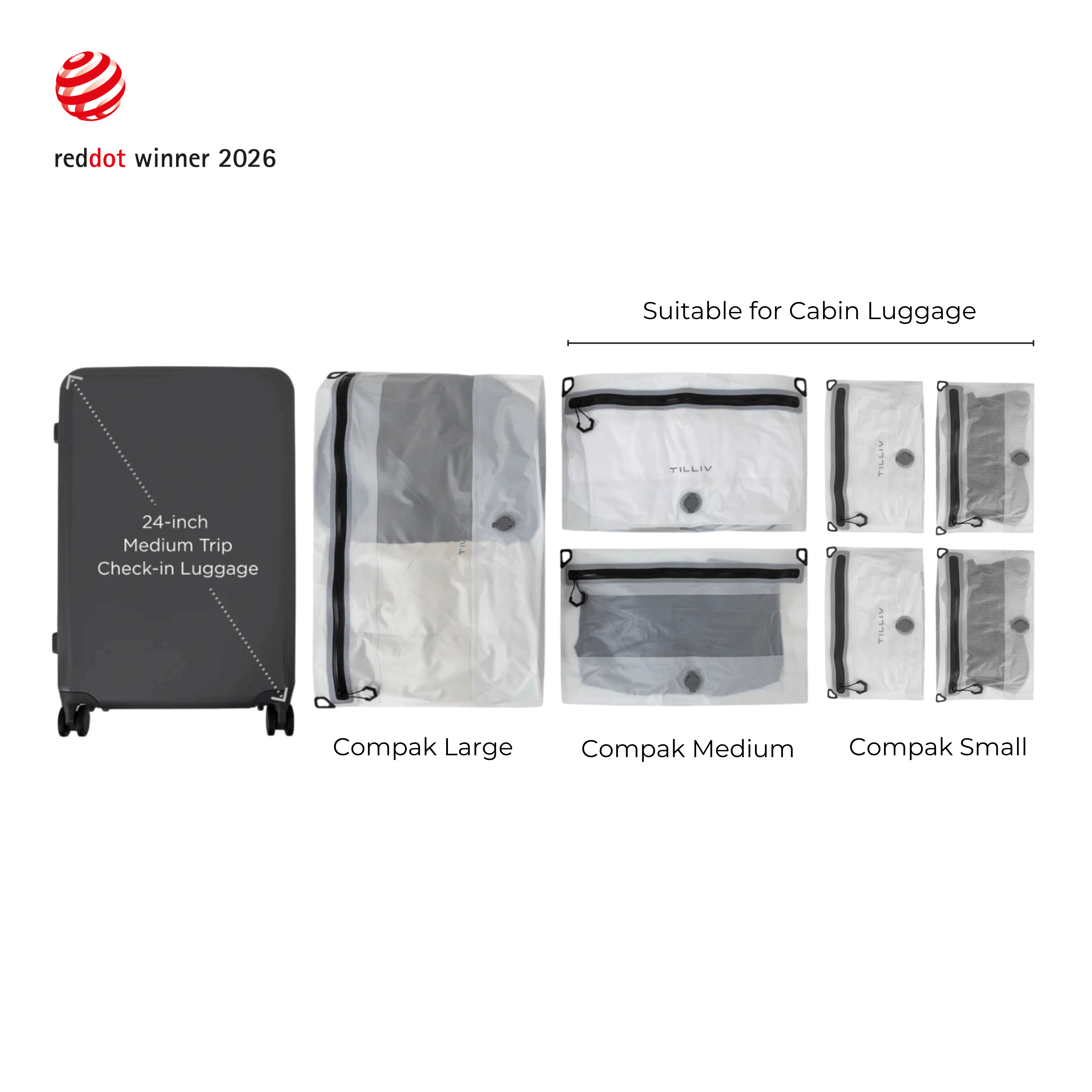 Compak Medium with Divider